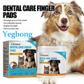 Yegbong Pet Teeth Care Finger Wipe Gentle Remove Teeth Stains Nourishing Gums.