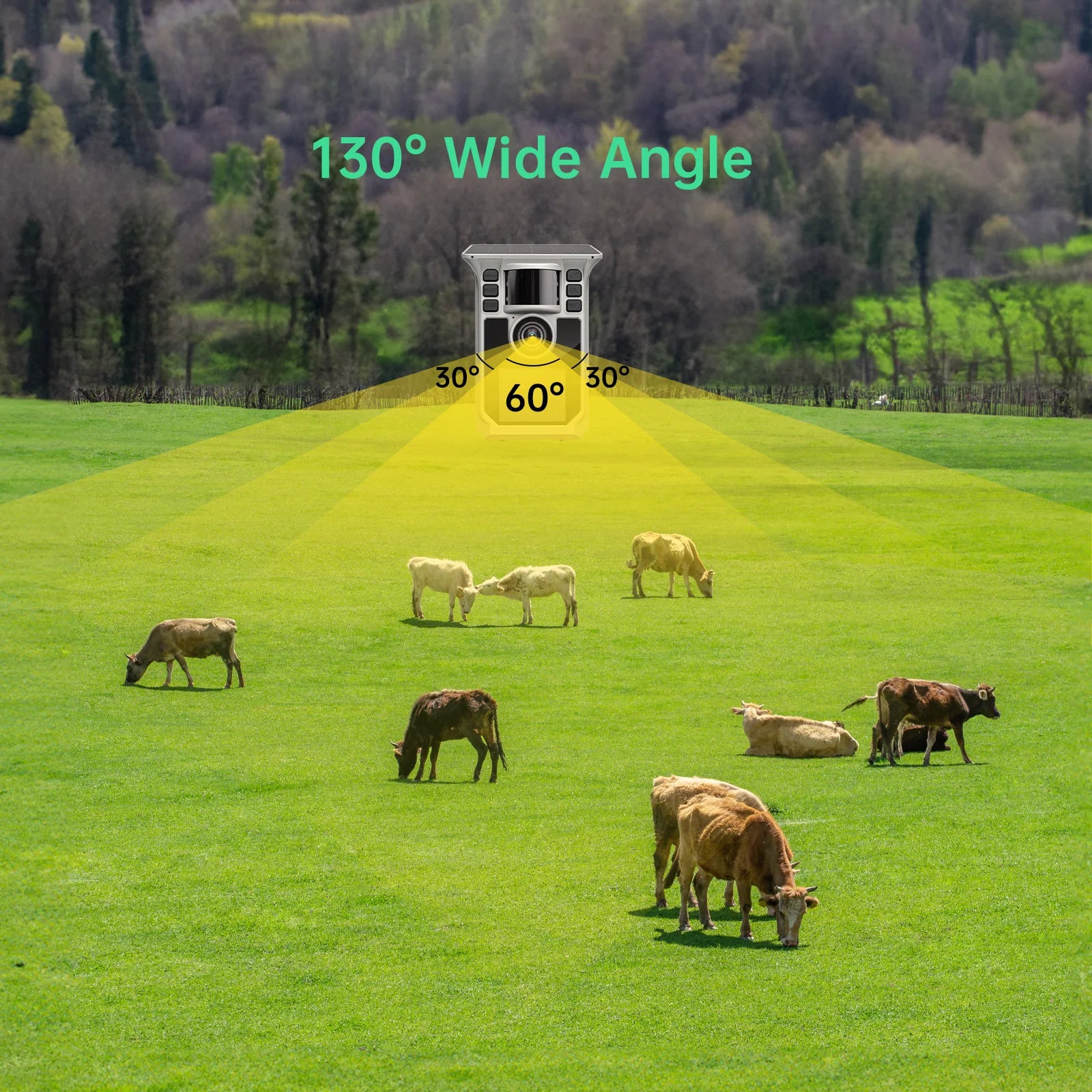 4K Solar Trail Camera, 48MP WiFi Trail Camera with Night Vision.