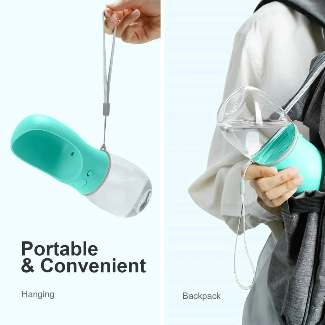 Pet Dog Water Bottle Portable Drinking feeder for Dogs Cat Outdoor Travel water feeding.