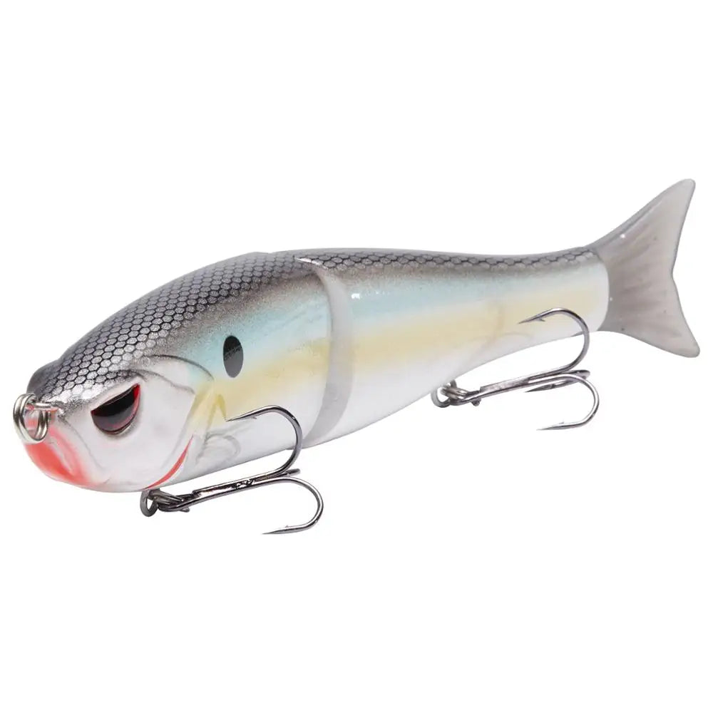 Bassdash Swimbaits Pike Trout Glide Baits Minnow Hard Bass.