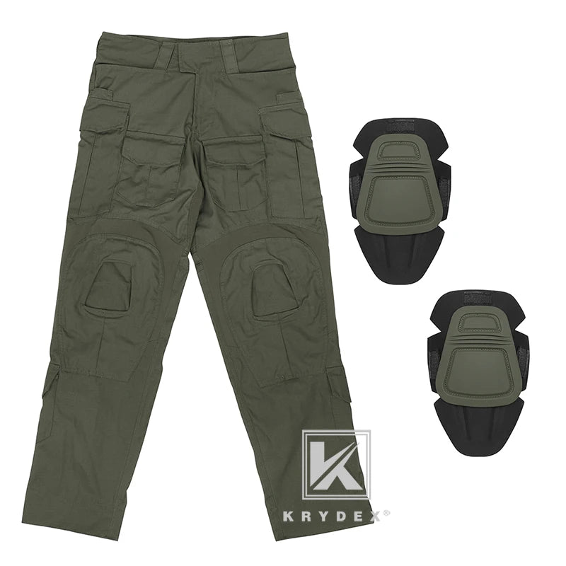 KRYDEX Camouflage Shirt & Pants Kit Outdoor Uniform
