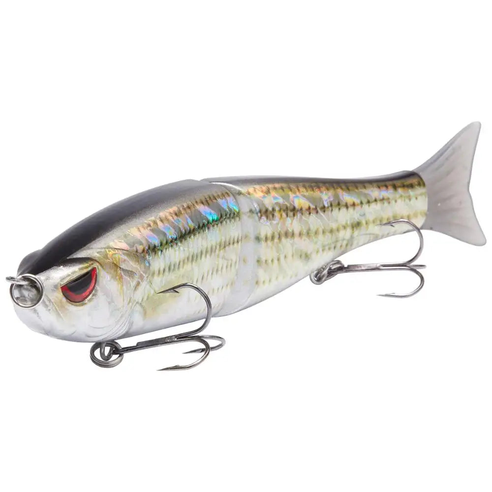 Bassdash Swimbaits Pike Trout Glide Baits Minnow Hard Bass.