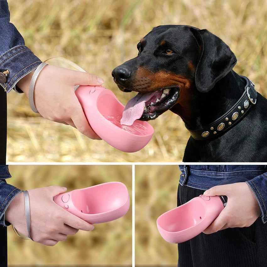 Pet Dog Water Bottle Portable Drinking feeder for Dogs Cat Outdoor Travel water feeding.