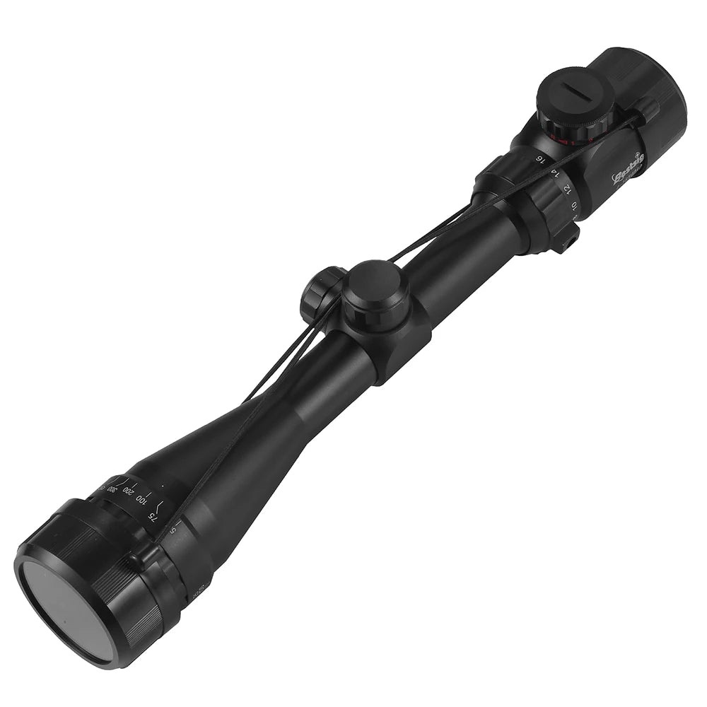 4-16X40 AOEG Rifle Scopes Red and Green Illuminated Hunting Scopes.