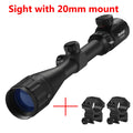 4-16X40 AOEG Rifle Scopes Red and Green Illuminated Hunting Scopes.