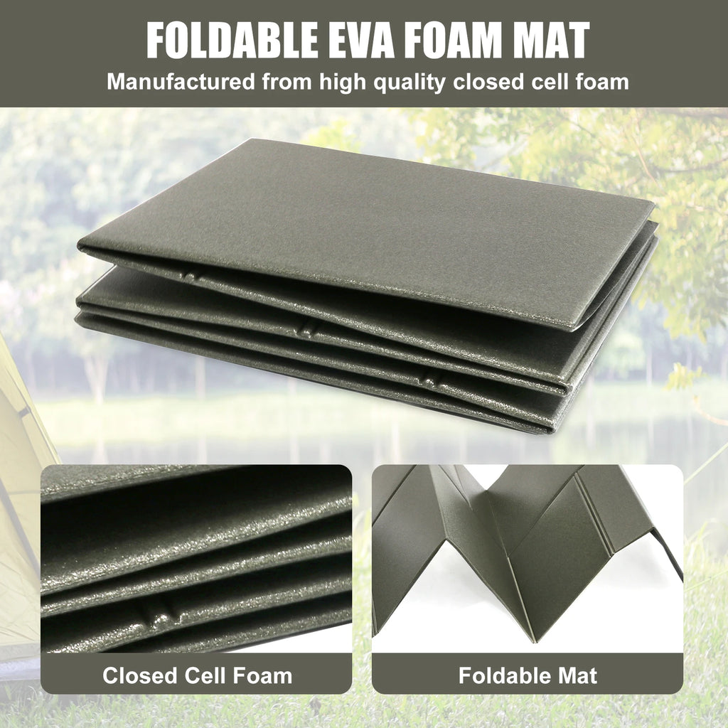 Foldable Sleeping Mat Waterproof Folding Flat Thick Mechanic Pad