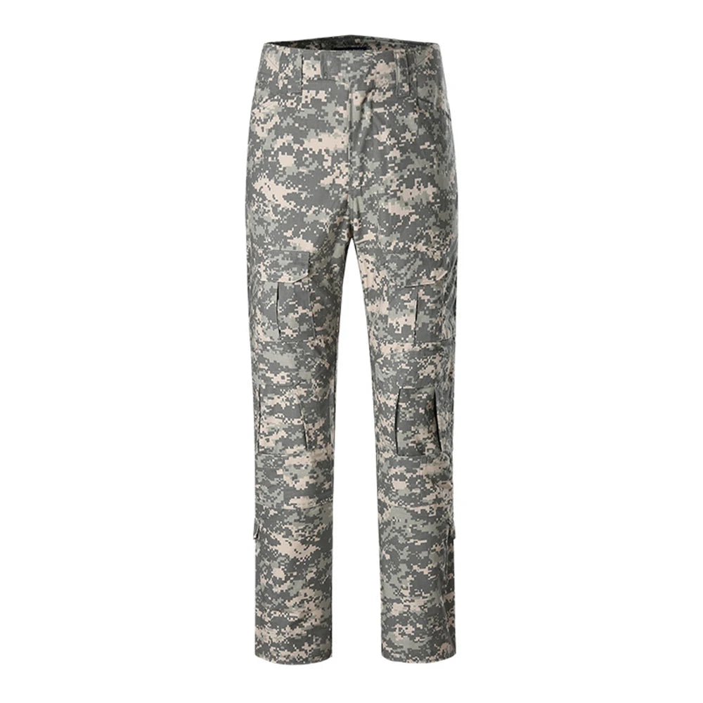 Men Sport Trousers Camouflage Multicam Trekking Hunting Clothes Outdoor