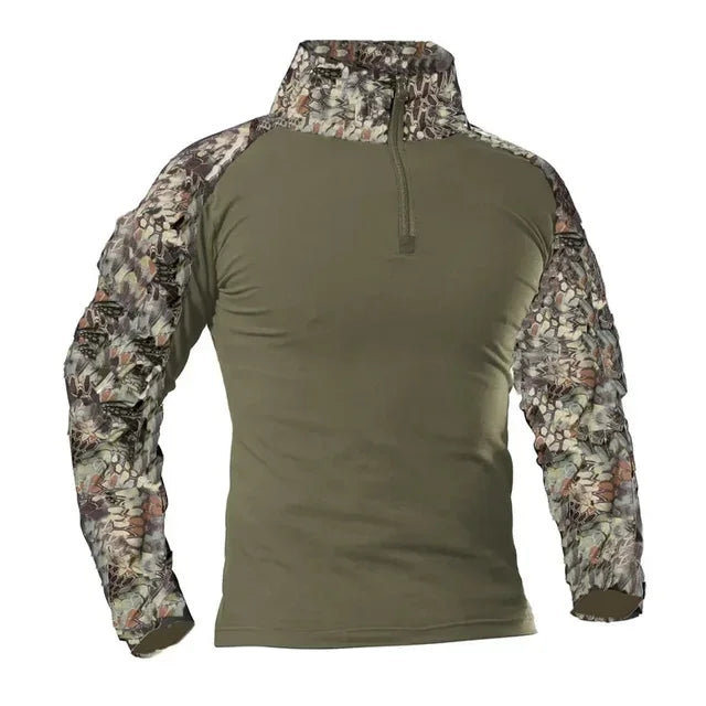 Outdoor Hiking T-Shirts Men CP Camouflage
