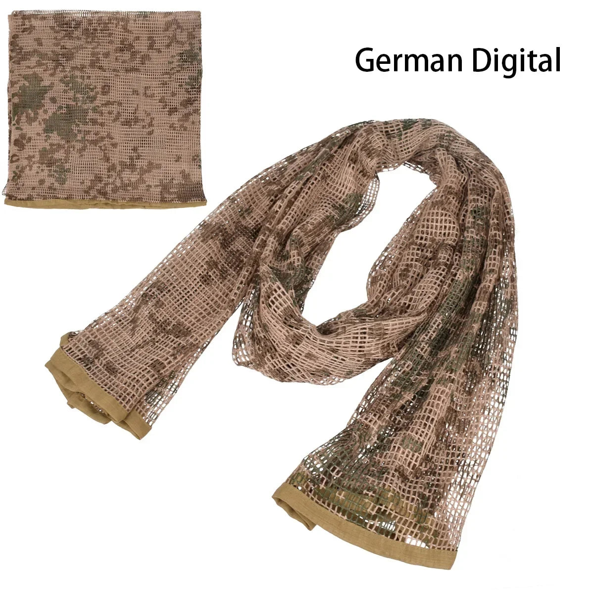 Camouflage Netting Tactical Mesh Net Camo Scarf Sports Hunting Shooting Wild.