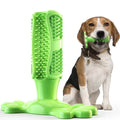 Pet Dog Cactus Interactive Rubber Chew Toys For Small Large Dogs Tooth Cleaning Toothbrush.
