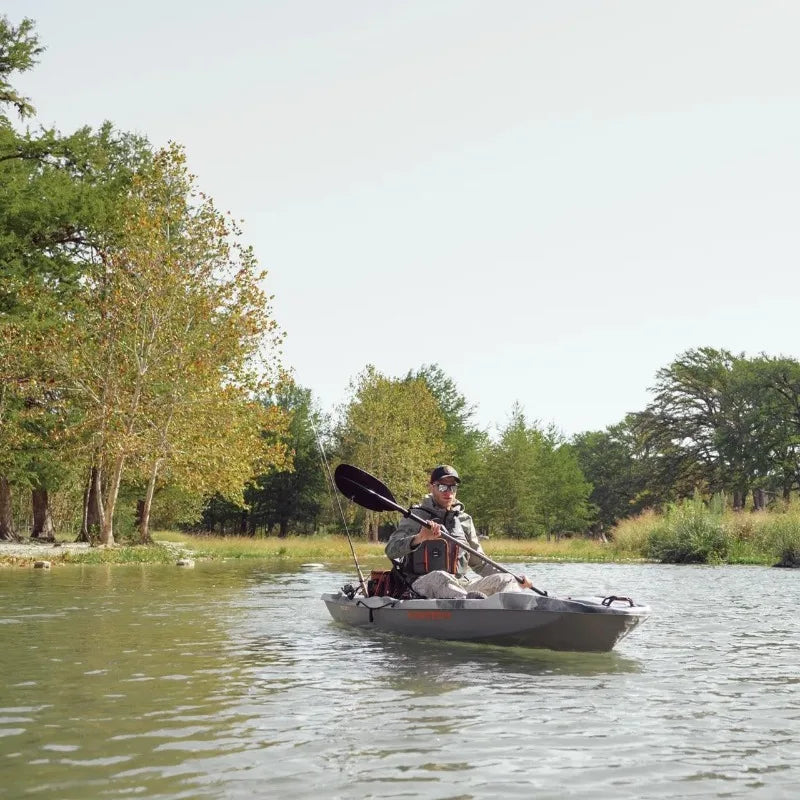 Catch Mode 110 Premium Angler Kayak - Fishing Kayak with Lawnchair - 10.5 ft