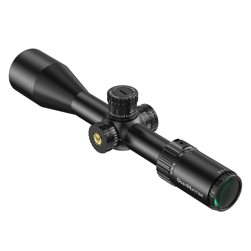 WestHunter HD GEN2 6-24X50 FFP Riflescope 1/10 MIL First Focal Plane Etched Glass.