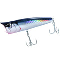 Popper Fishing Lure with Hook Floating Fishing Lure 3D Eyes Artificial.