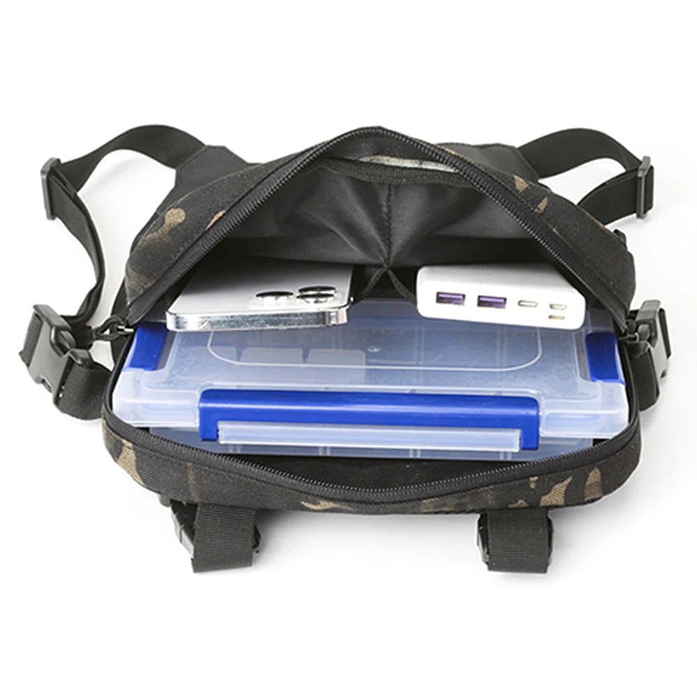 Fishing Tackle Bags Waist Fanny Pack Fishing Lures Line Box Utility Storage.
