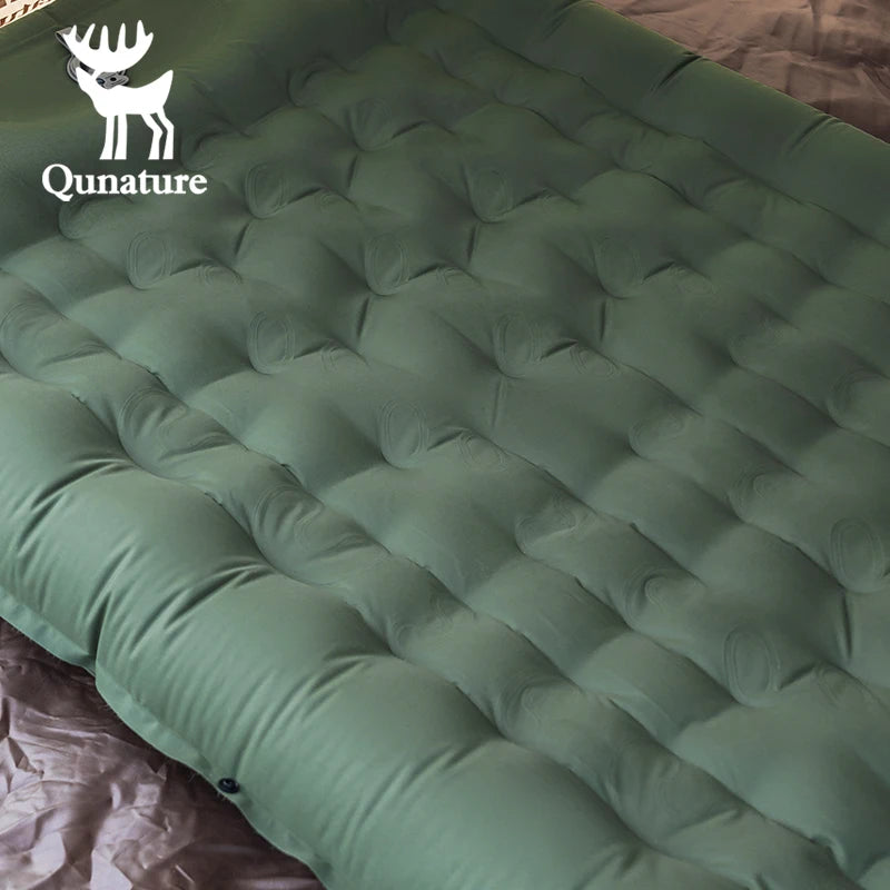 Qunature Local Shipping Camping Inflatable Mattress Sleeping Pad Ultralight.
