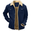 Men's Jackets Winter Warm Waterproof Fleece Lined High Quality Multi-color Coat Comfortable.