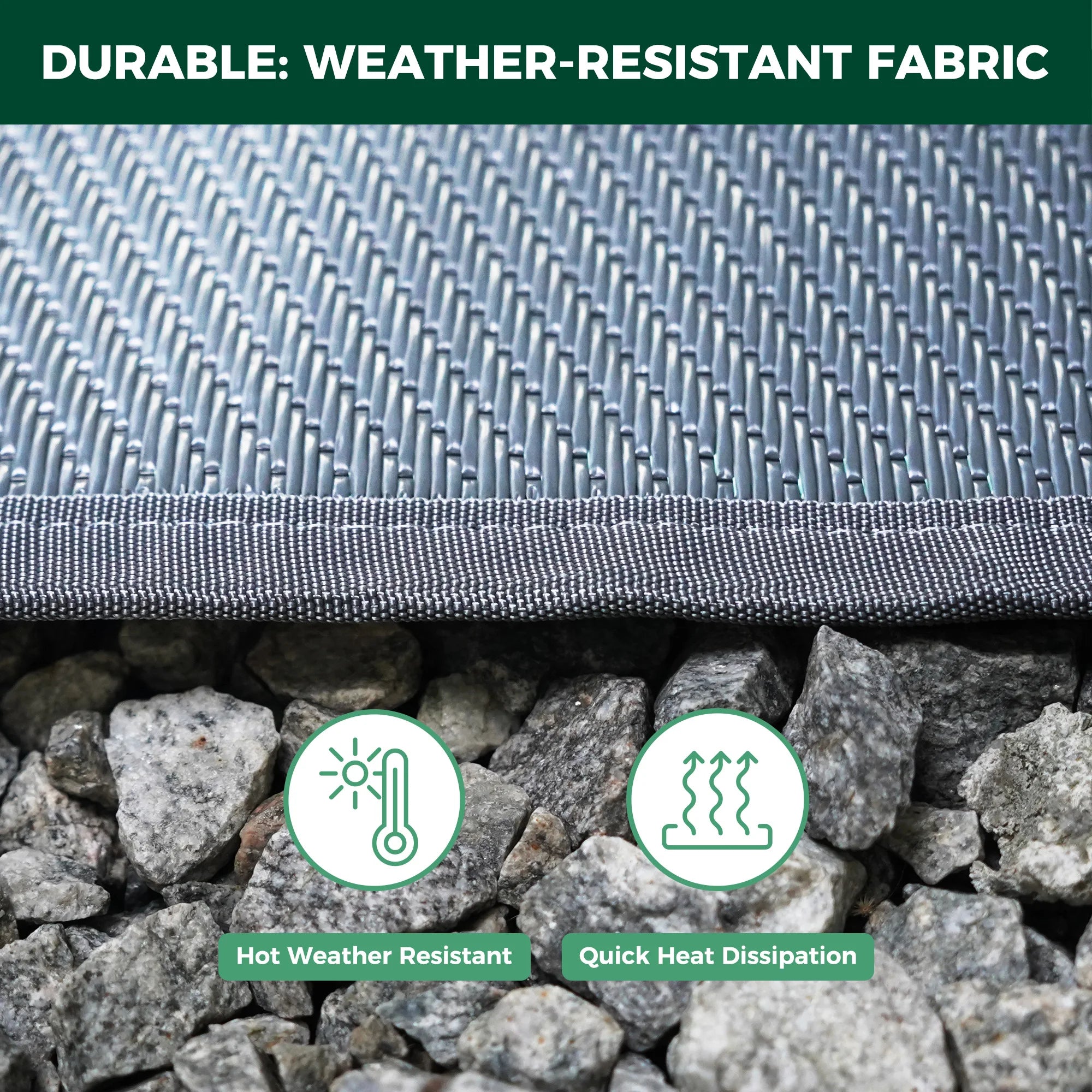 FXW Let's ROLL RV Rug – Designed for RV Adventures with Your Dogs, Full Coverage Across Campsite