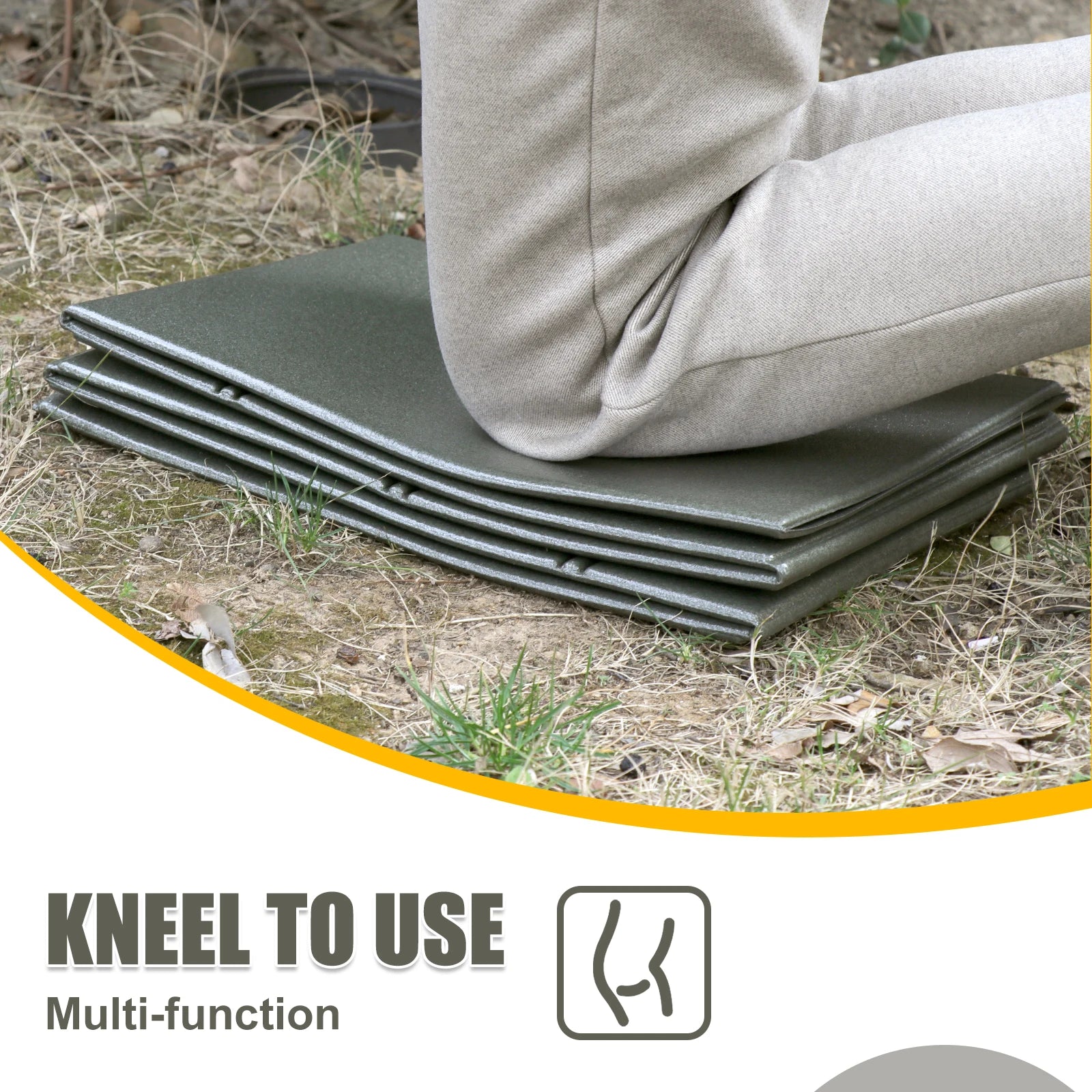 Foldable Sleeping Mat Waterproof Folding Flat Thick Mechanic Pad