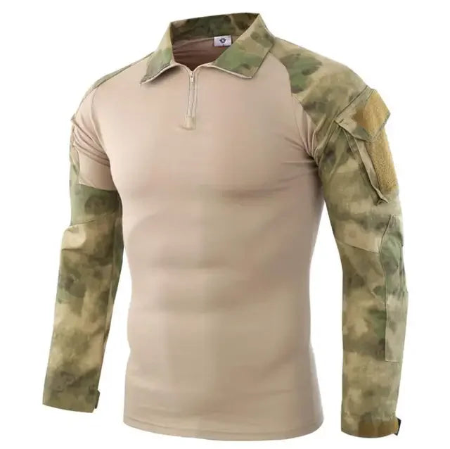 Outdoor Hiking T-Shirts Men CP Camouflage
