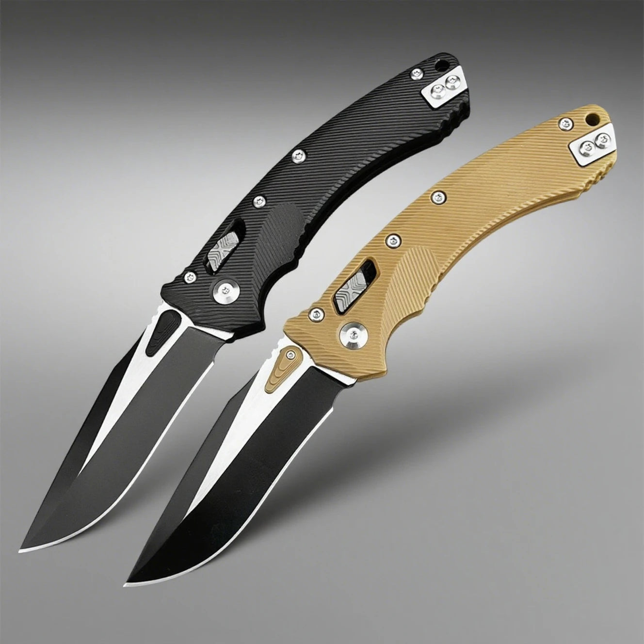 Micro MSI Folding Pocket Knife Nylon Fiber Outdoor Rock Climbing.