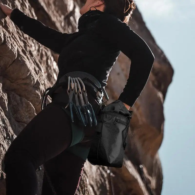 Bouldering Chalk Bag Waterproof Golf Gear Backpack Multifunctional Chalk Bag With Adjustable Belt For Rock Climbing