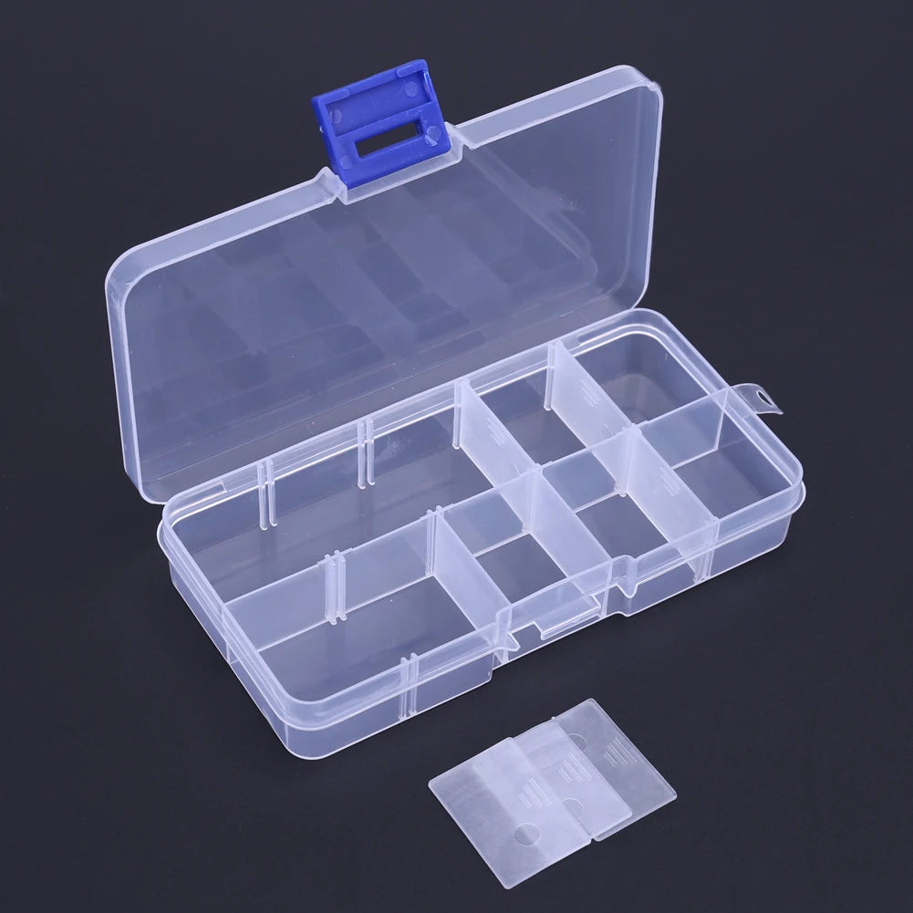 Portable Lure Tackle Box Removable Plastic Fishing Tackle Box.