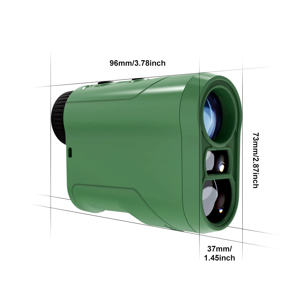 REVASRI 1000M Multi-Function Hunting Rangefinder with Speed & Scan Modes