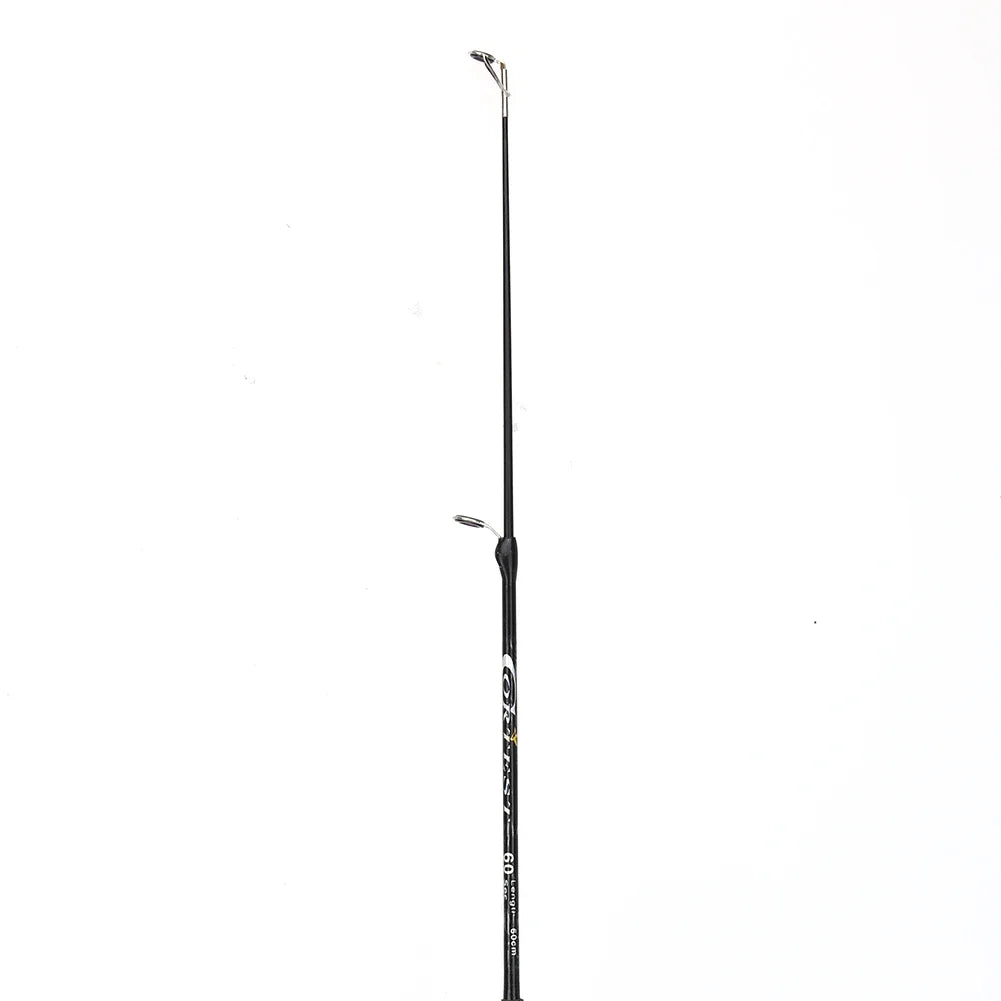 60/80/100cm Ice Fishing Pole Portable Carbon Fish Pole Light Weight River.