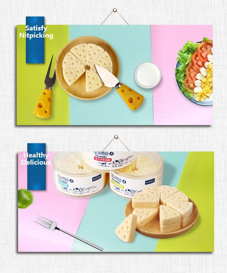 Pet Freeze-dried Food High Calcium Cheese Rich in Nutrients.