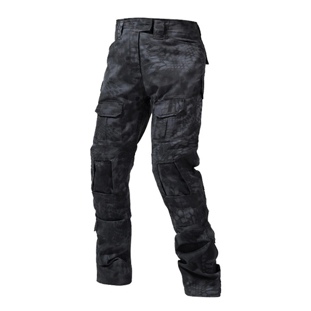 Men Sport Trousers Camouflage Multicam Trekking Hunting Clothes Outdoor