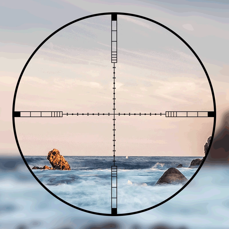 DIANA 4-16x44 Tactical Riflescope Optic Sight Green Red Illuminated.