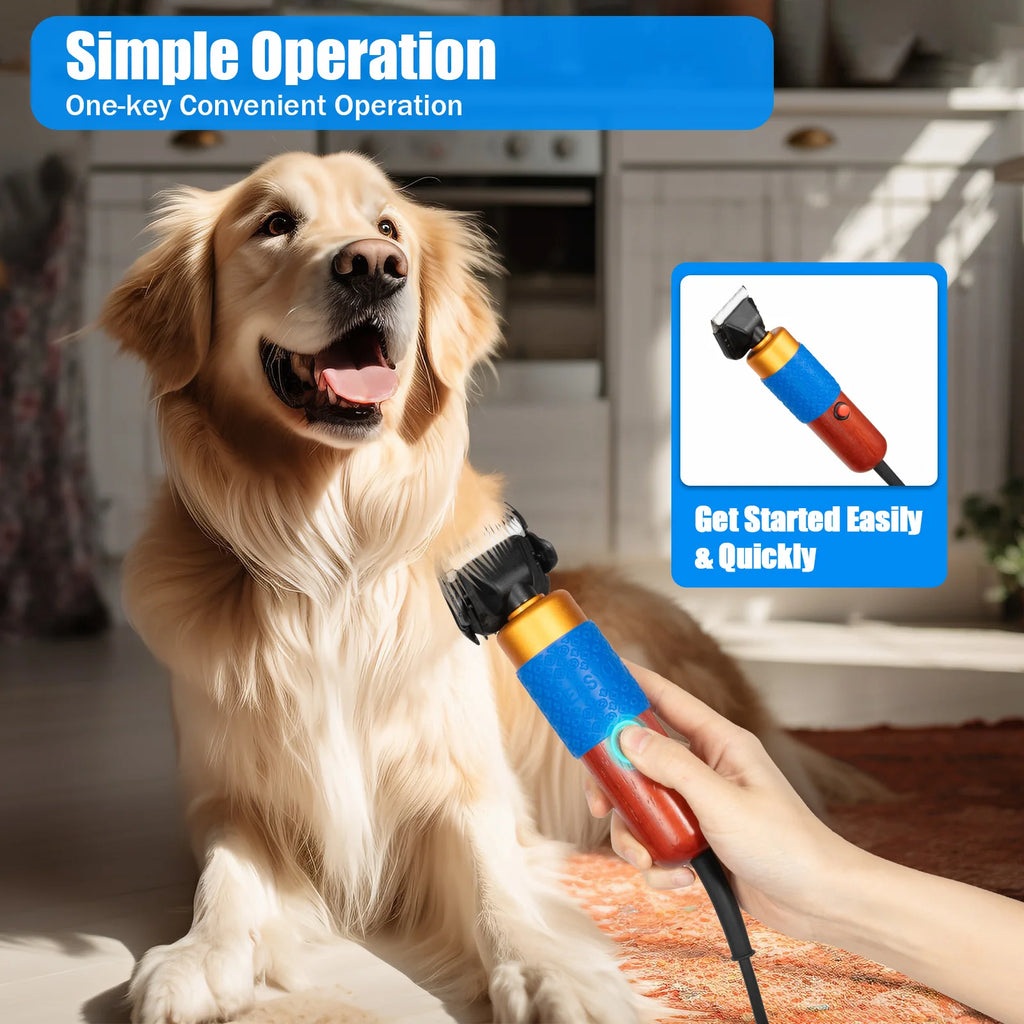 36W Electric Sheep Goat Shears Animal Grooming Shearing Clipper.