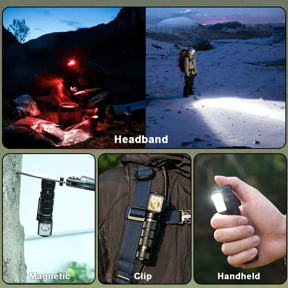 LED Camping Lantern Dimming Emergency Lamp Type C Charging Retro Camping.