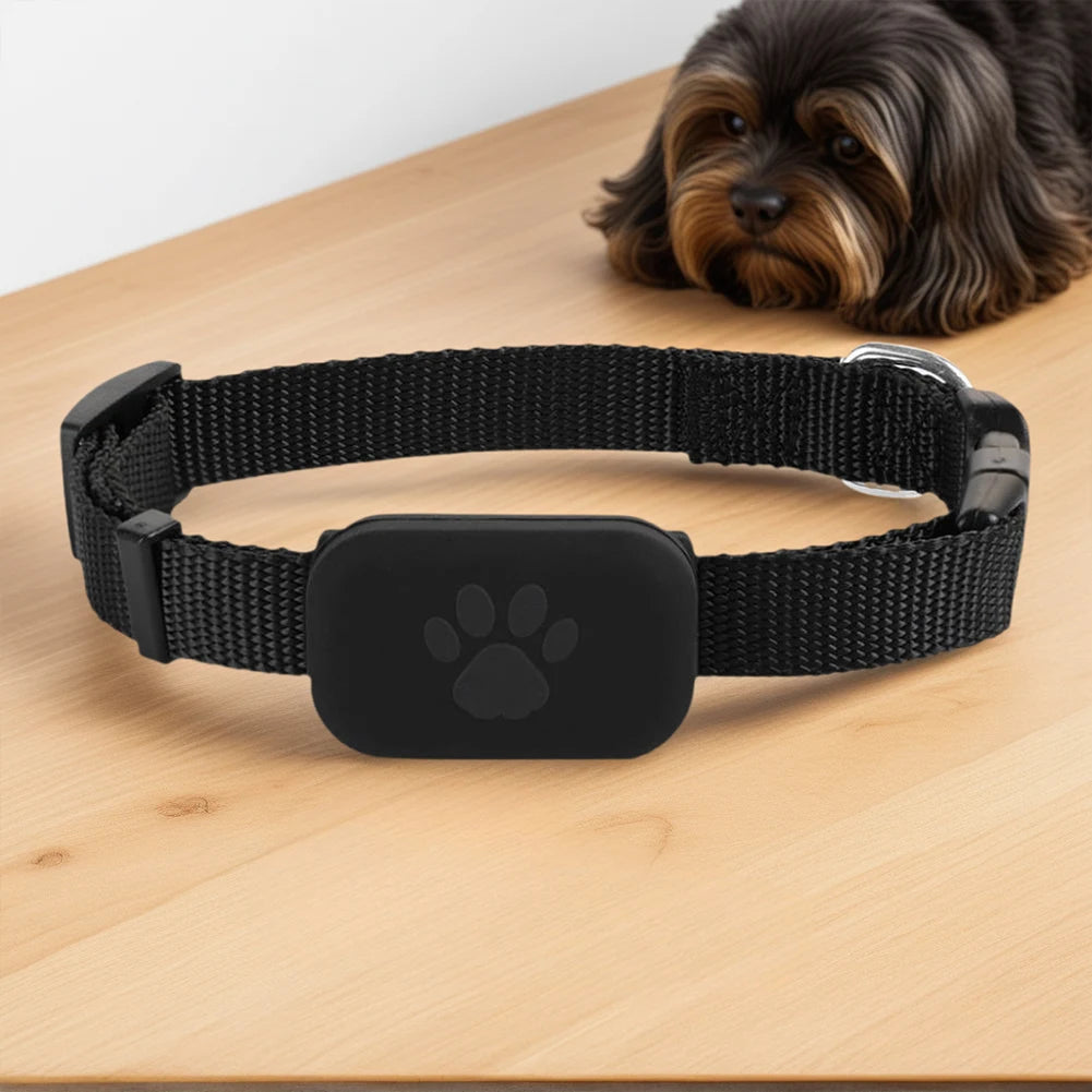 Pet GPS Tracker with Adjustable Collar Cat Locator Smart Pet Locator.
