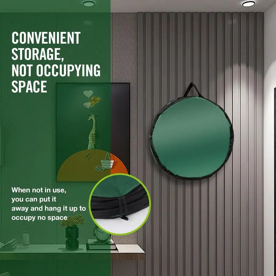 Up Trash Can and Recycling Bins, 14x16 in, Collapsible Camping, Outdoor.