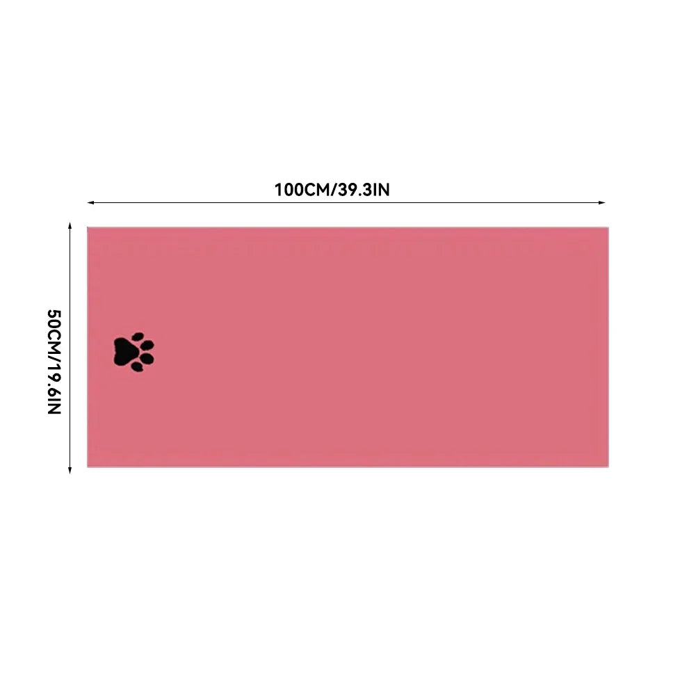 35*75cm/50*100cm Microfiber Pet Bath Towel Embroidered Super.