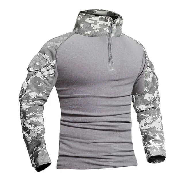 Outdoor Hiking T-Shirts Men CP Camouflage