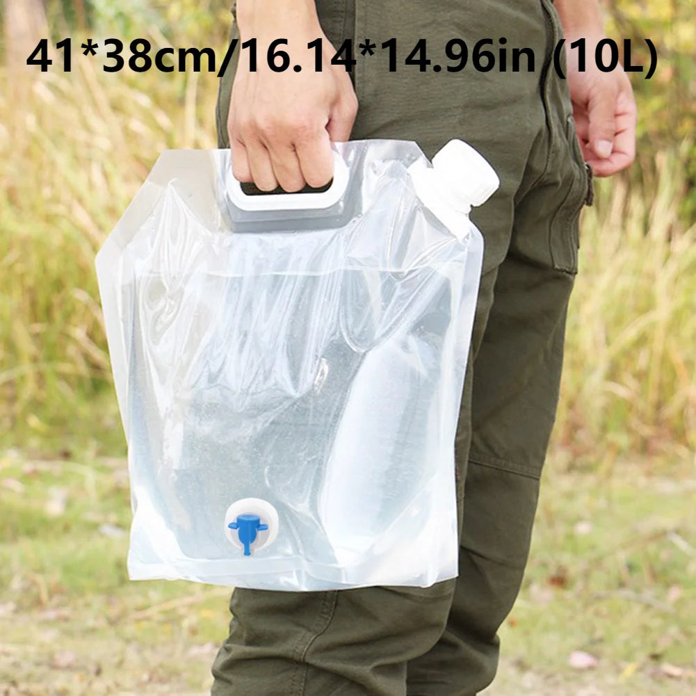 10/11/12L Drinking Water Container with Spigot Leakproof Camping Water.