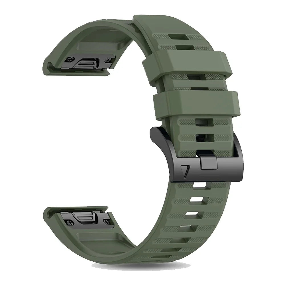 Fenix8 Watch Band For Garmin Fenix 8 47mm 51mm E 7 7X/Epix Pro/6 6X 5X Plus/Enduro 3 QuickFit 26mm 22mm Silicone Strap Bracelet