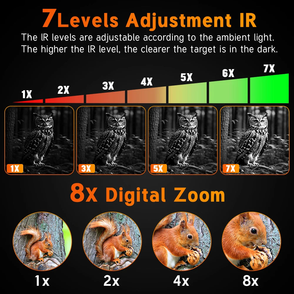Long Range Helmet Mounted Tactical Digital Infrared Night Vision Binoculars NV8000