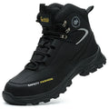 High Top Safety Shoes Men Steel Toe Work Shoes Men Work Safety Boots Anti Smash.