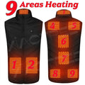 Electric Heated Vest - USB Powered Winter Jacket for Men and Women