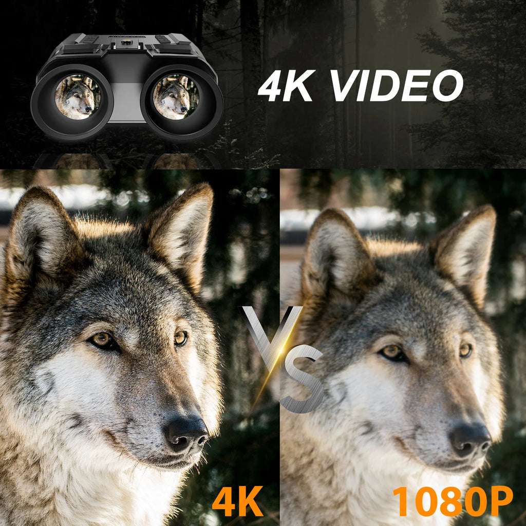 Long Range Helmet Mounted Tactical Digital Infrared Night Vision Binoculars NV8000