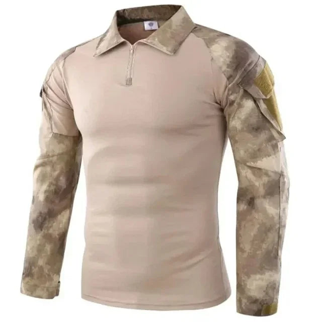 Outdoor Hiking T-Shirts Men CP Camouflage