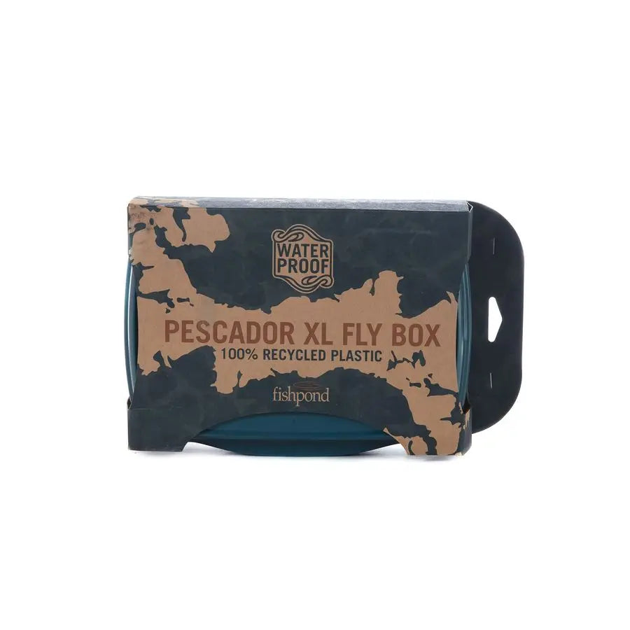 Fly Box Tacky Pescador Fly Box Baja Blue XLarge Waterproof Saltwater Fly Fishing