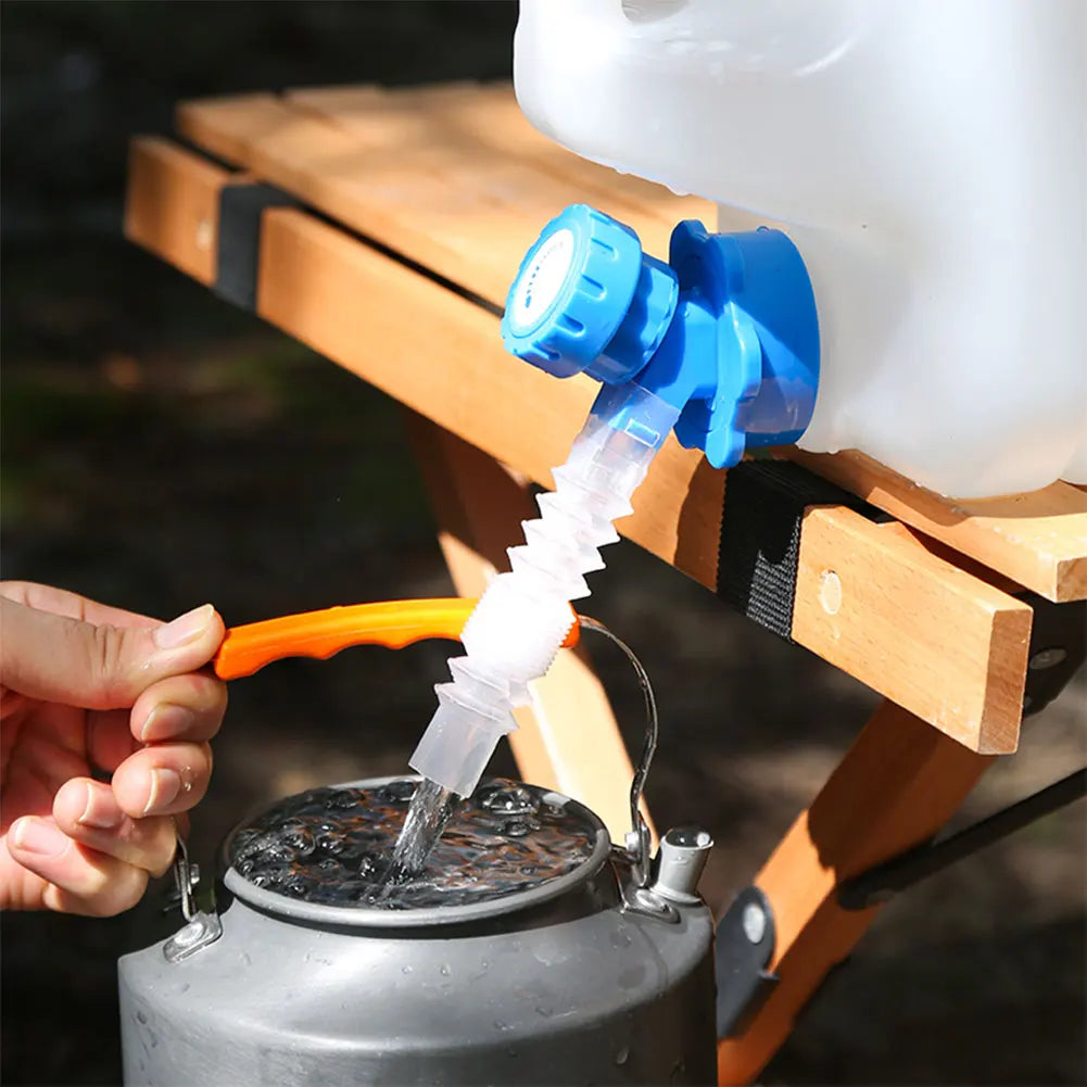 10/11/12L Drinking Water Container with Spigot Leakproof Camping Water.