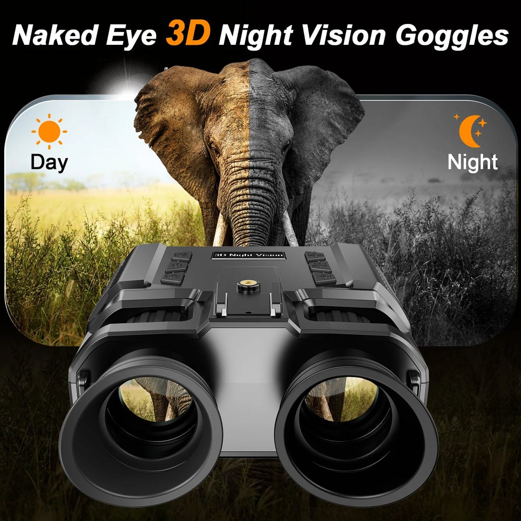 Long Range Helmet Mounted Tactical Digital Infrared Night Vision Binoculars NV8000