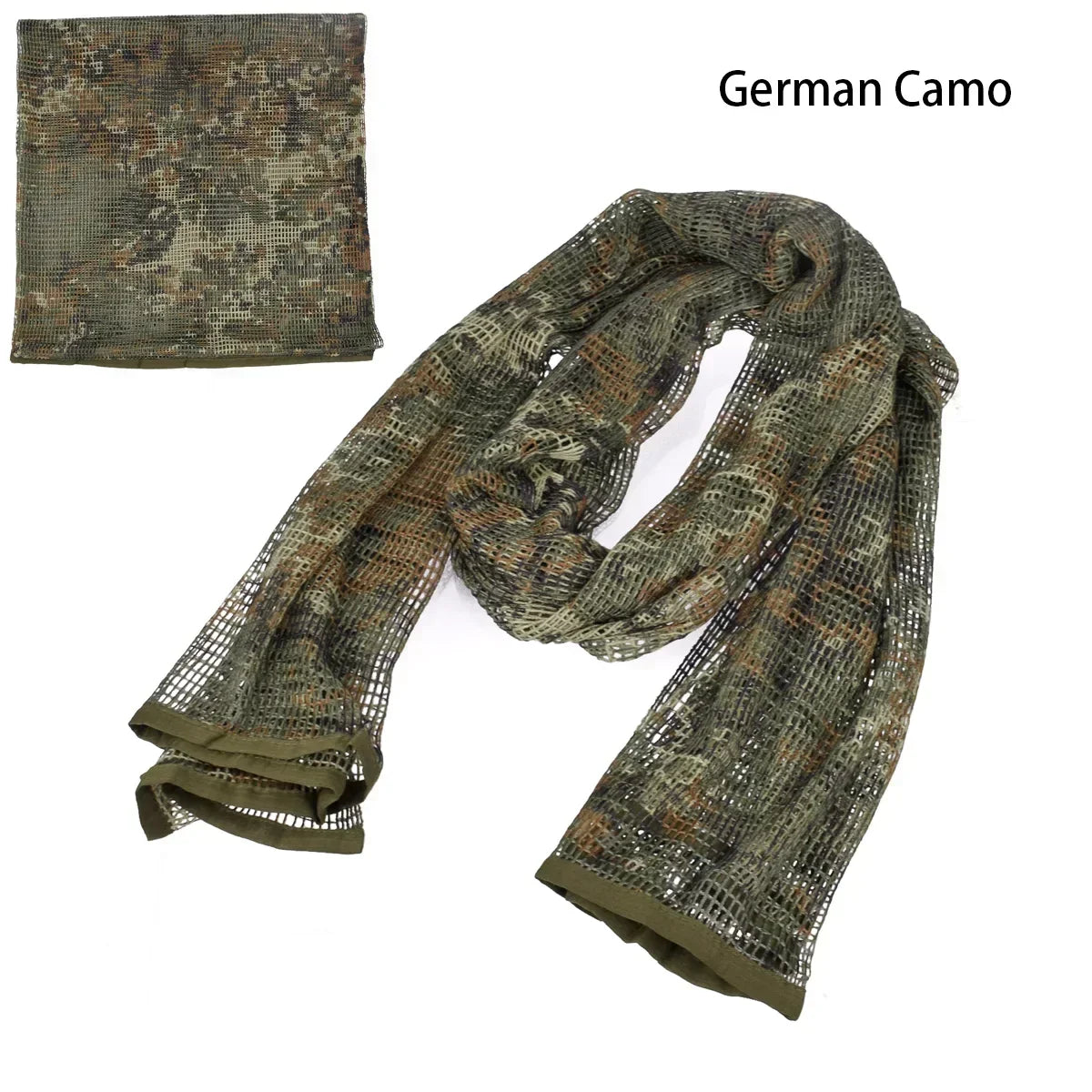 Camouflage Netting Tactical Mesh Net Camo Scarf Sports Hunting Shooting Wild.
