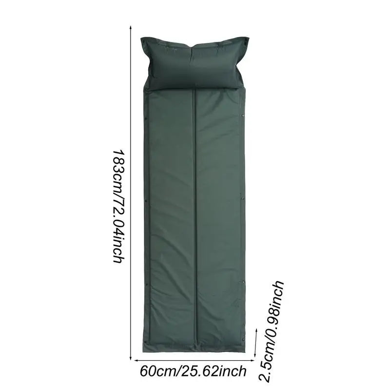 Inflatable Camping Mats Camping Mattress Pad 4-Season Camp Sleeping Mat.