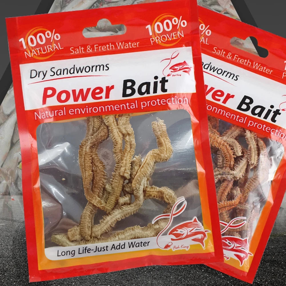 Dry Sandworms Fishing Lures Fishy Smell Lures Lifelike Dry.
